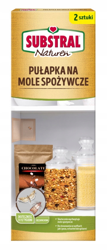 

Substral Pułapka na mole spożywcze Naturen 2 szt