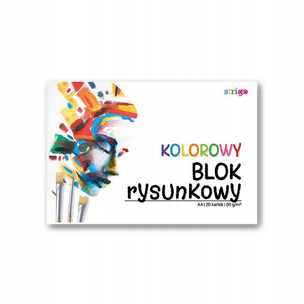

Blok rysunkowy A4 Strigo
