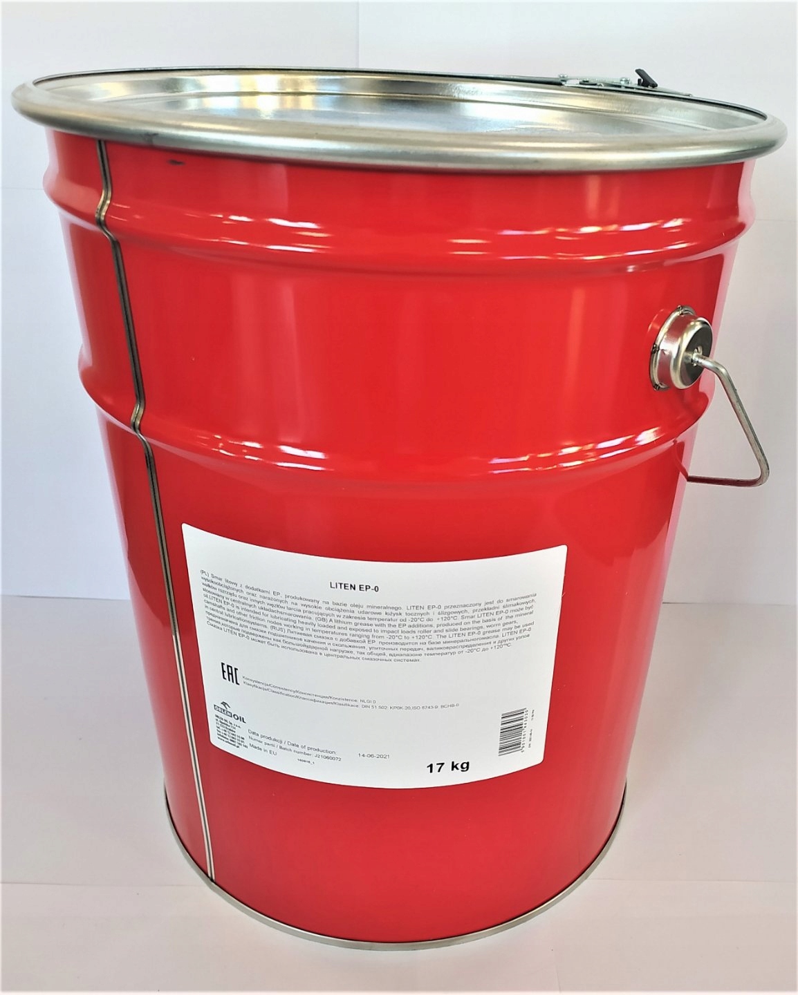Lítiové mydlo na ložiská kyseliny 12-hydroxystearovej Liten Ep (17)