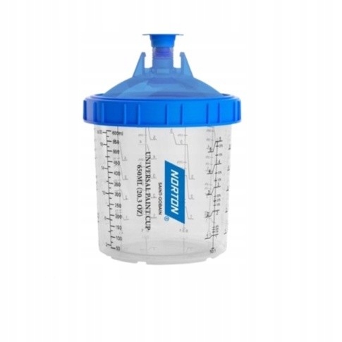 Kubki Lakiernicze Norton Upc Zestaw 50szt 650ml 190 mikronów