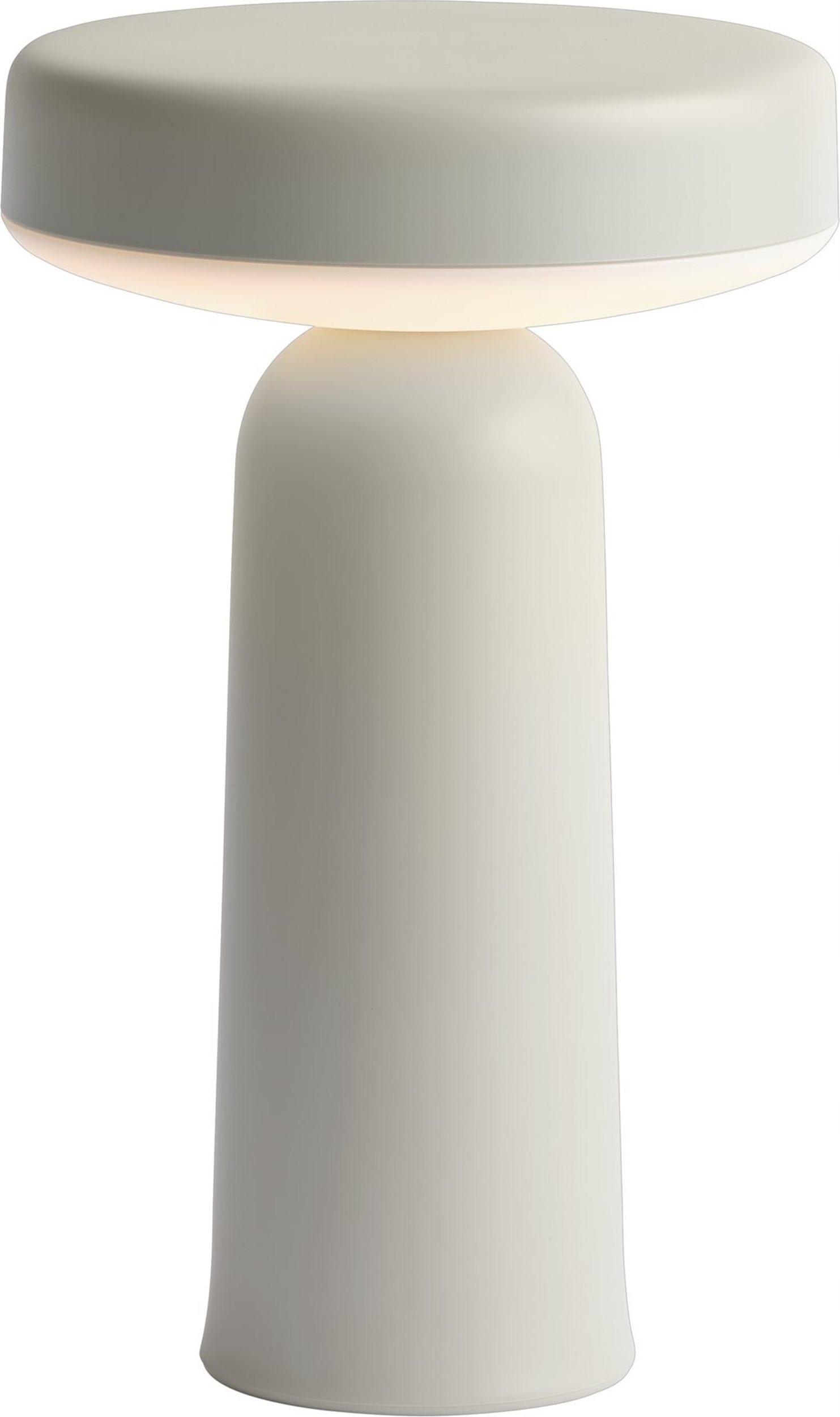 Muuto Ease Prenosná Bezdrôtová Led lampa Šedá