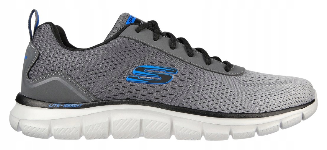 Boty Skechers Track-ripkent šedé 232399 Ccgy vel. 44