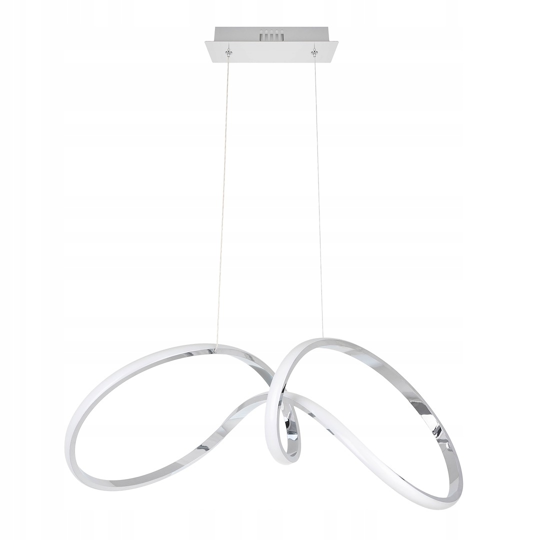 Závěsná lampa Tesoro Chrome 48W Led