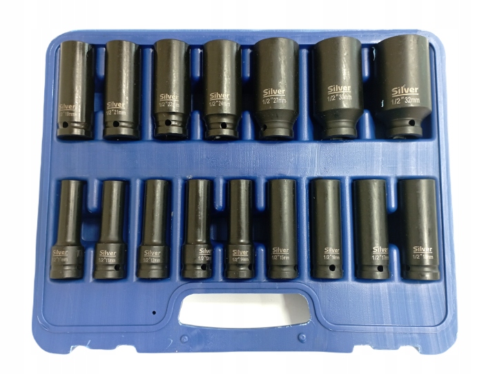 CHEI PRISE CU IMPACT PRISE 1/2 LUNGI 10-32mm Greutate produs cu ambalaj individual 5,5 kg