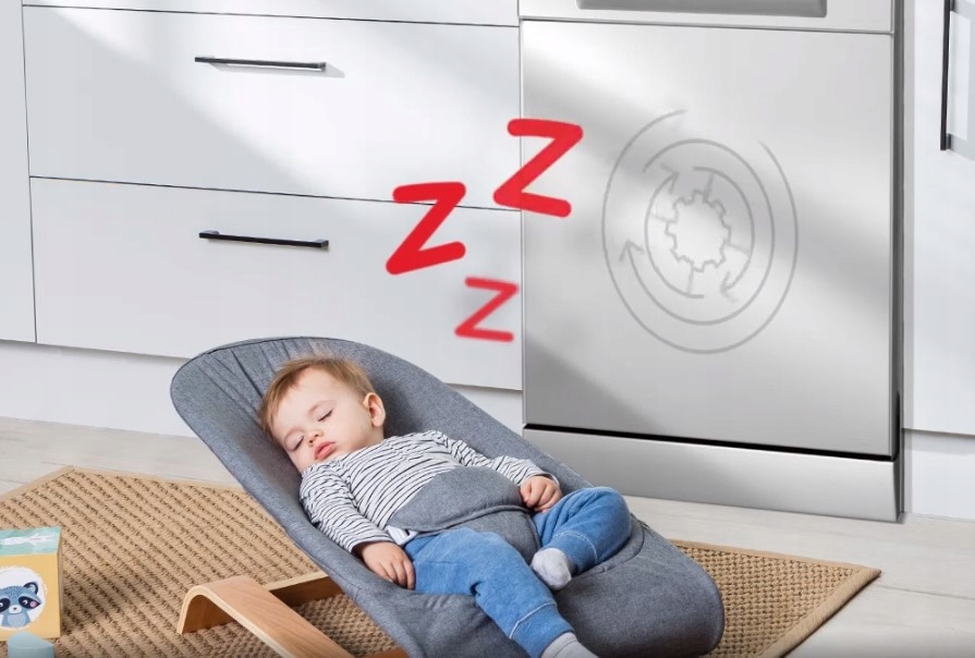 Zmywarka Amica DFM 46C8EOiBH 10kpl 8 programów Poziom hałasu 44 dB