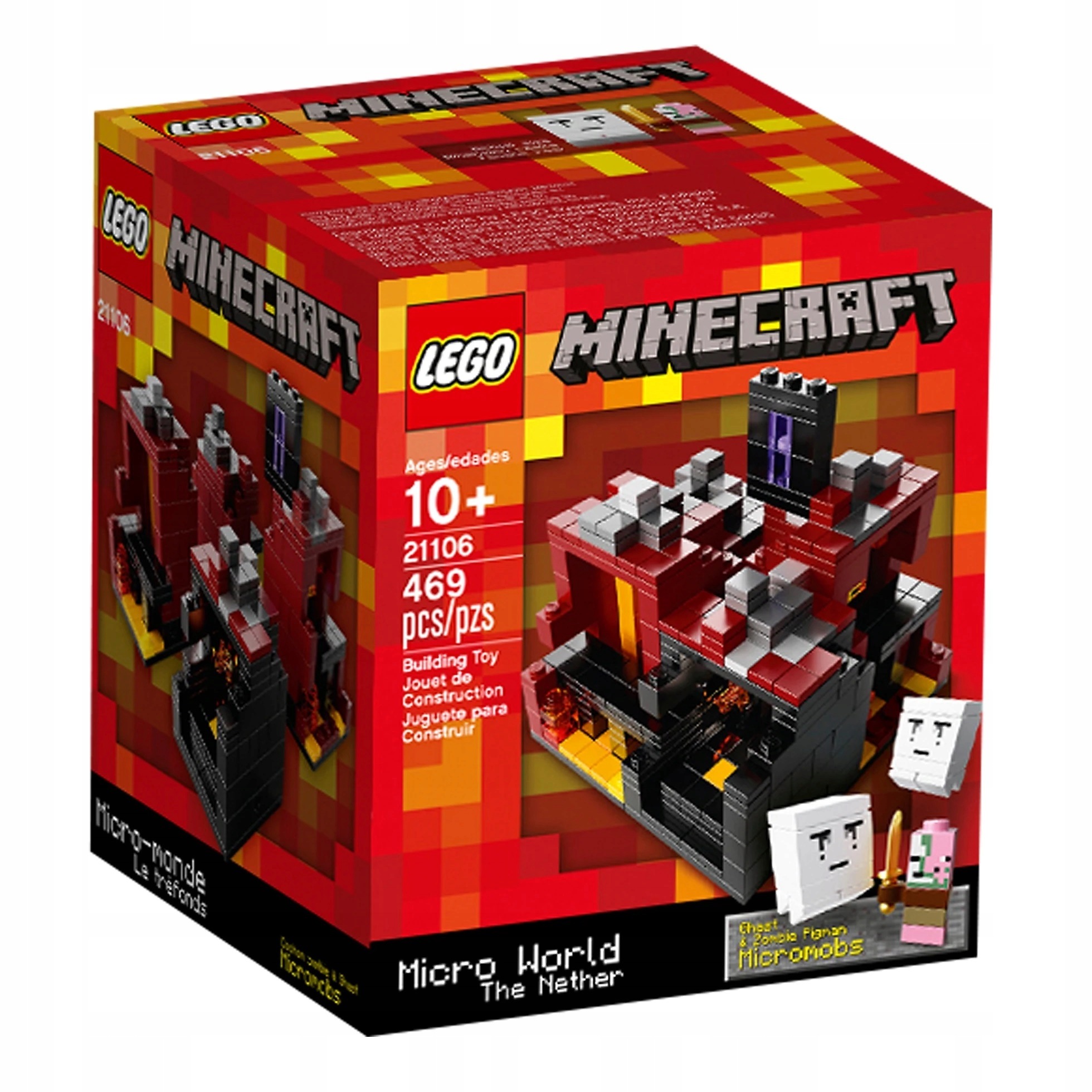 Lego Minecraft 21106 Nether zestaw klocki Misb 2013 mikołaj choinka