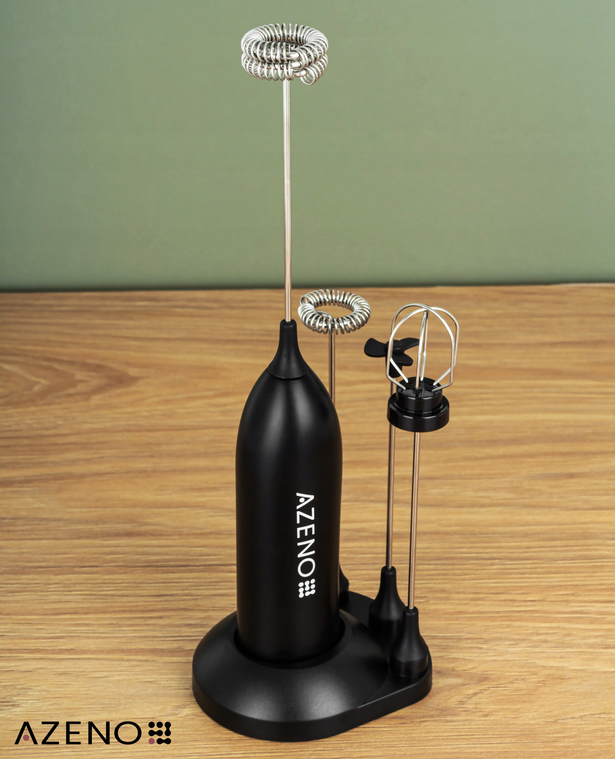 ELEKTRYCZNY SPIENIACZ DO MLEKA RĘCZNY 4W1 MINI UBIJACZKA DO MLEKA KAWY USB Marka AZENO