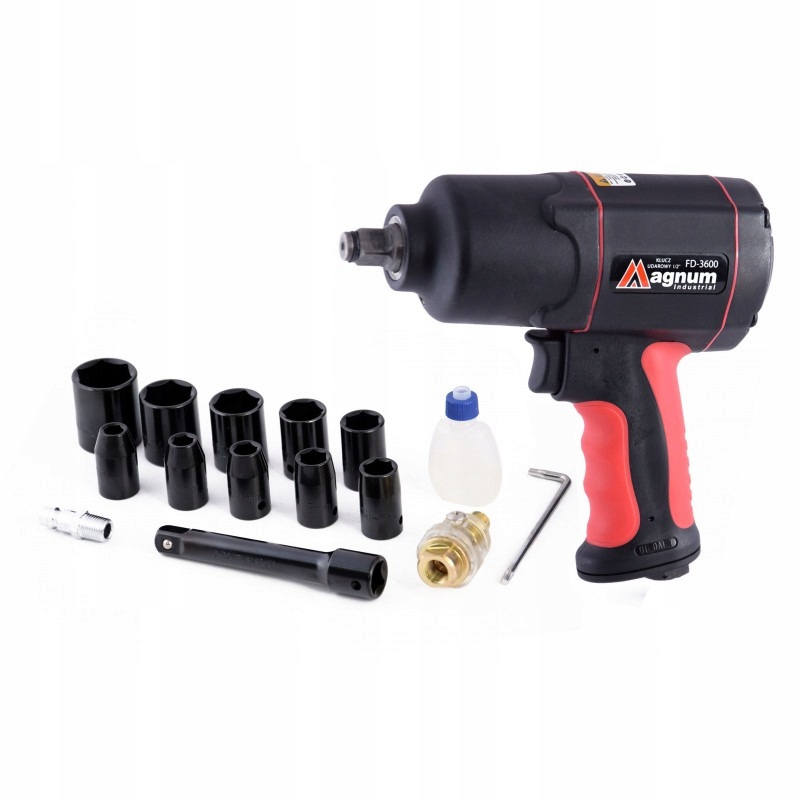 KLUCZ UDAROWY PNEUMATYCZNY 1/2" MAGNUM FD-3600KC 1620 NM 7500 obr/min