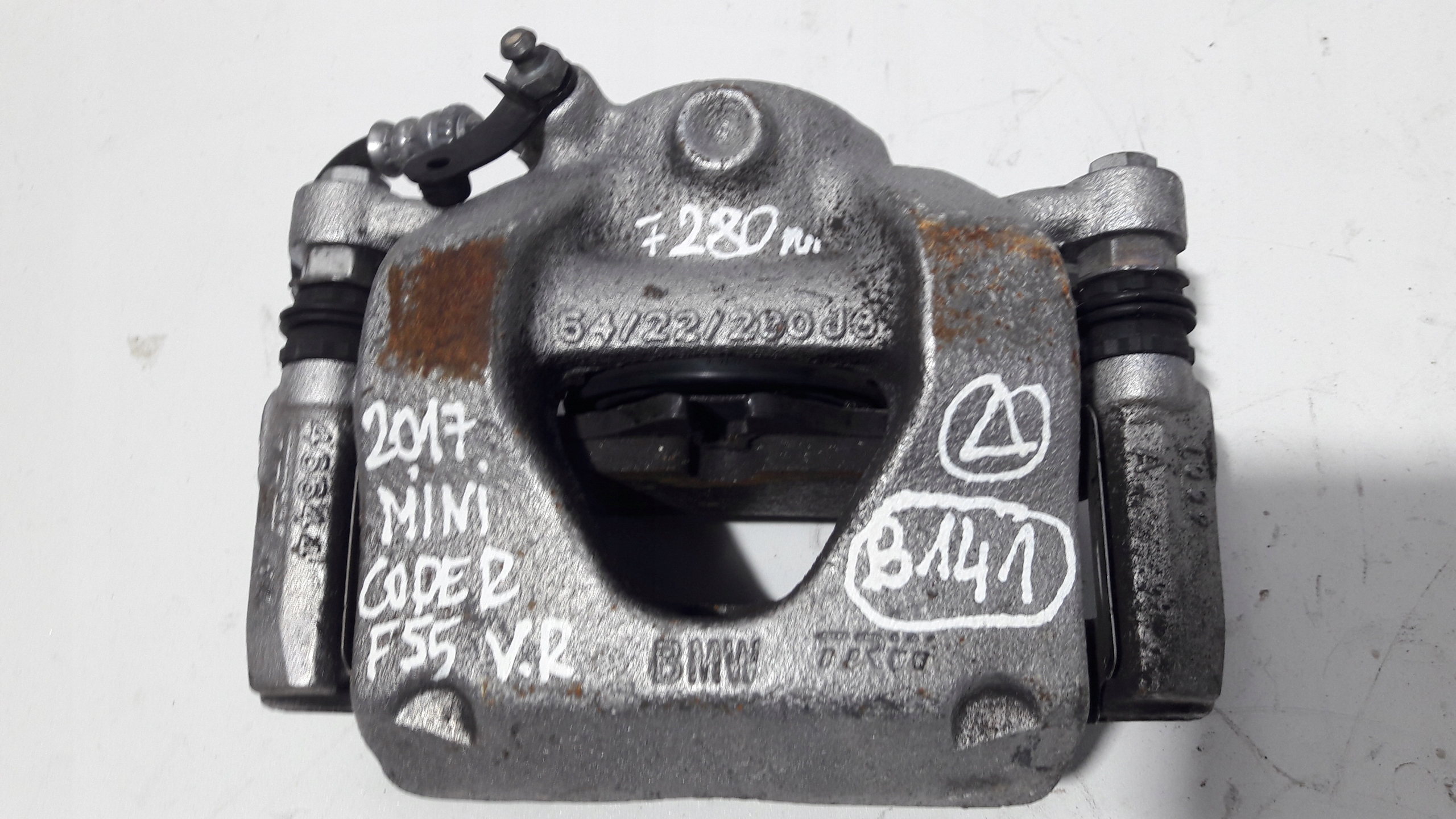MINI COOPER F55 2017 caliper brake right front 54/22/280 TRW