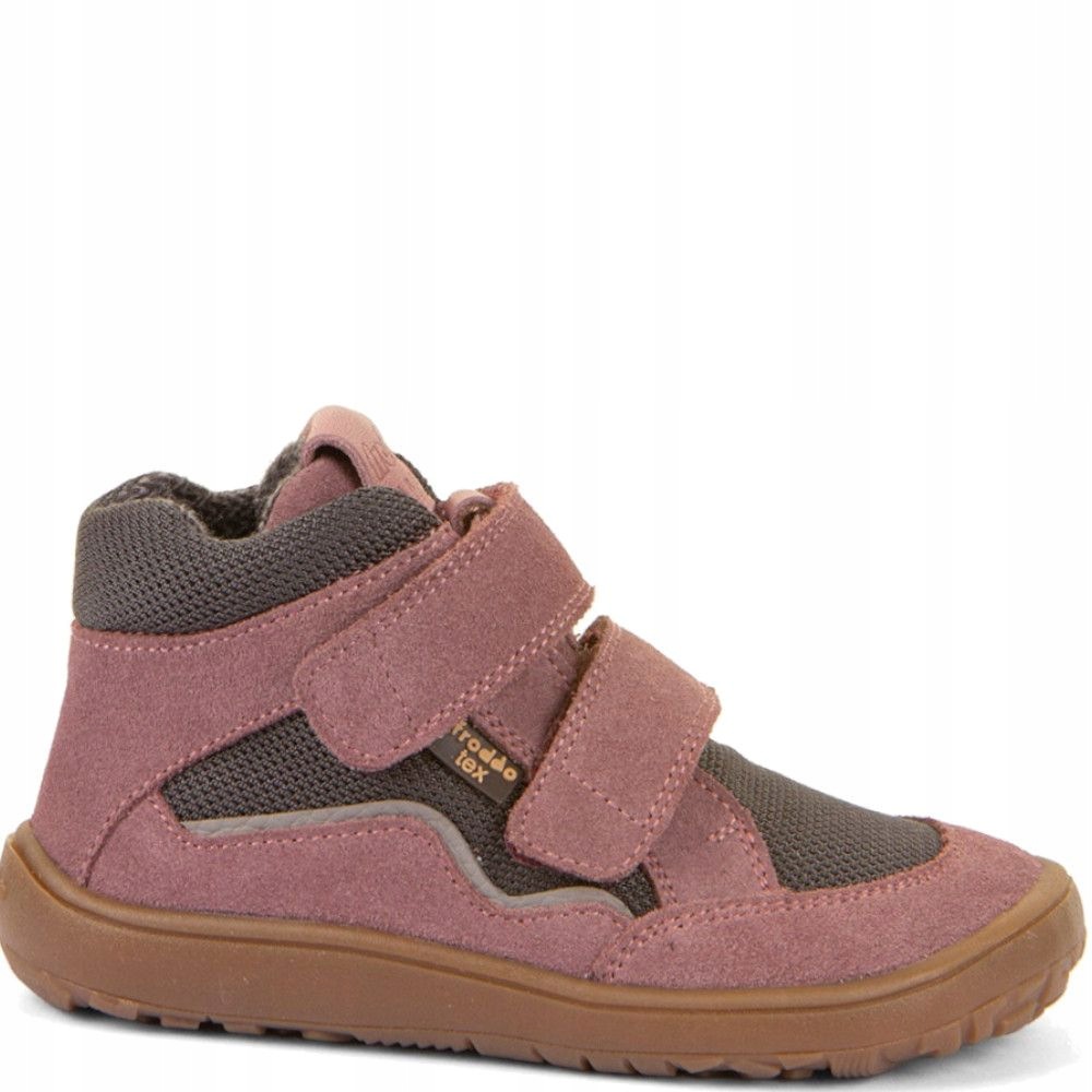 Froddo G3110266-17 trzewiki barefoot ocieplane Grey Pink z membraną 29