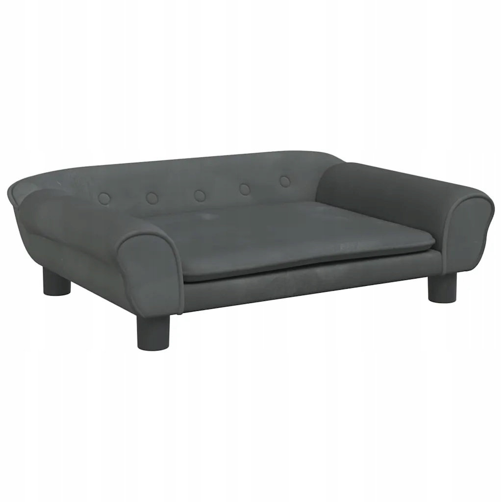 VidaXL pelíšek pro psa šedý 70 cm x 48 cm
