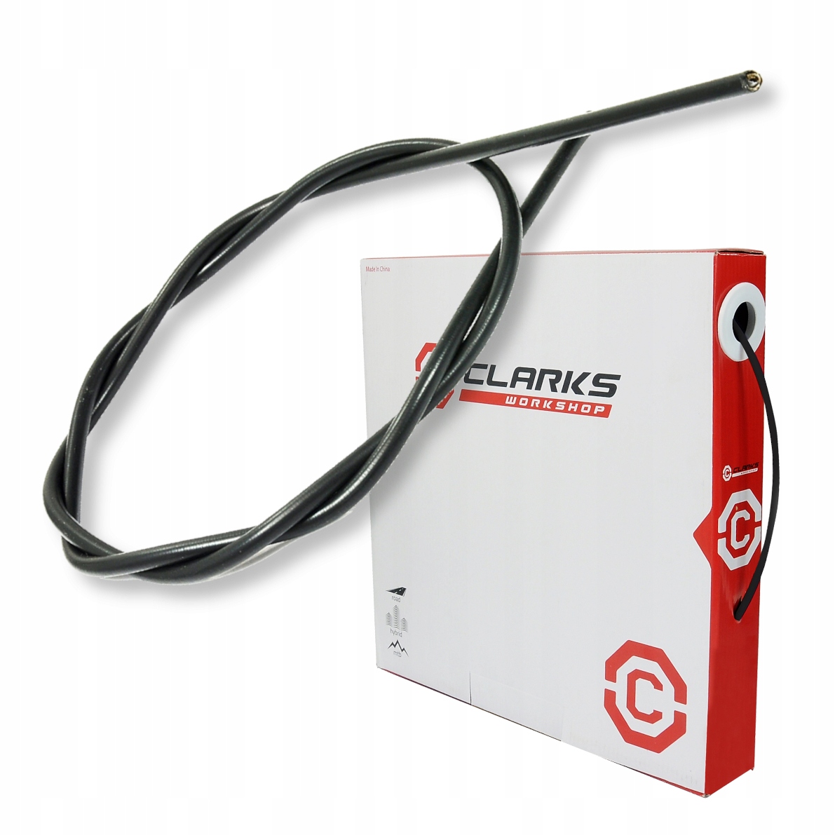 Pancerz hamulca Clarks 2P z teflonem 5 mm x 3 metry czarny