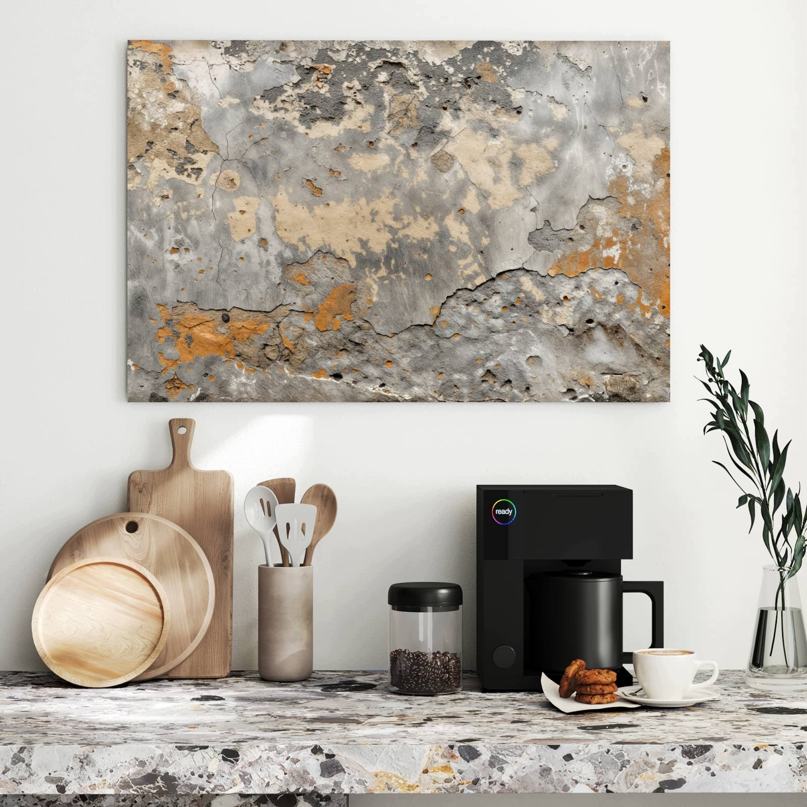 Magnetická tabule Wyblakle Stěna 90 × 60 cm