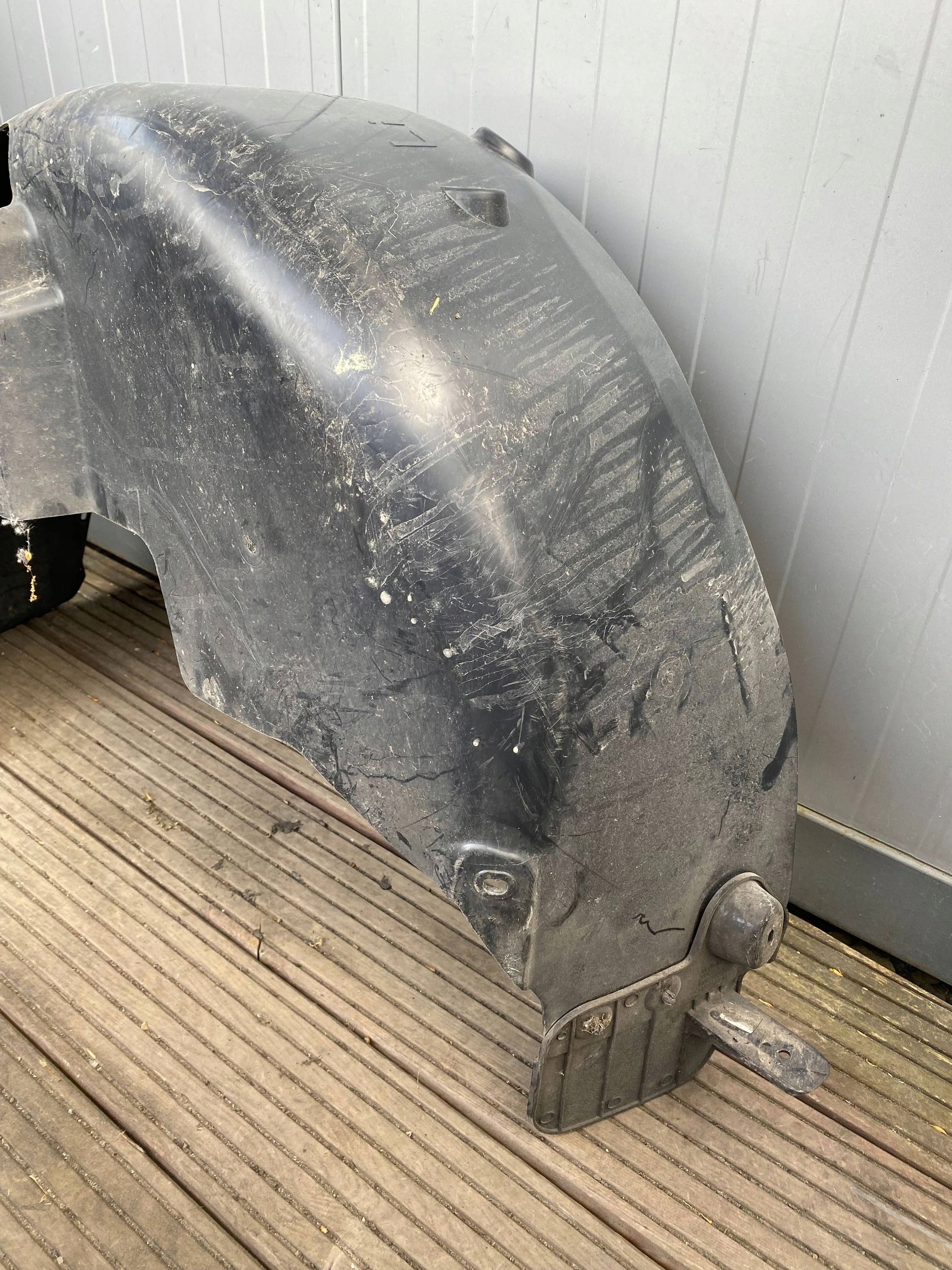 SKODA FABIA IV mudguard left rear part rear. 6VA810969