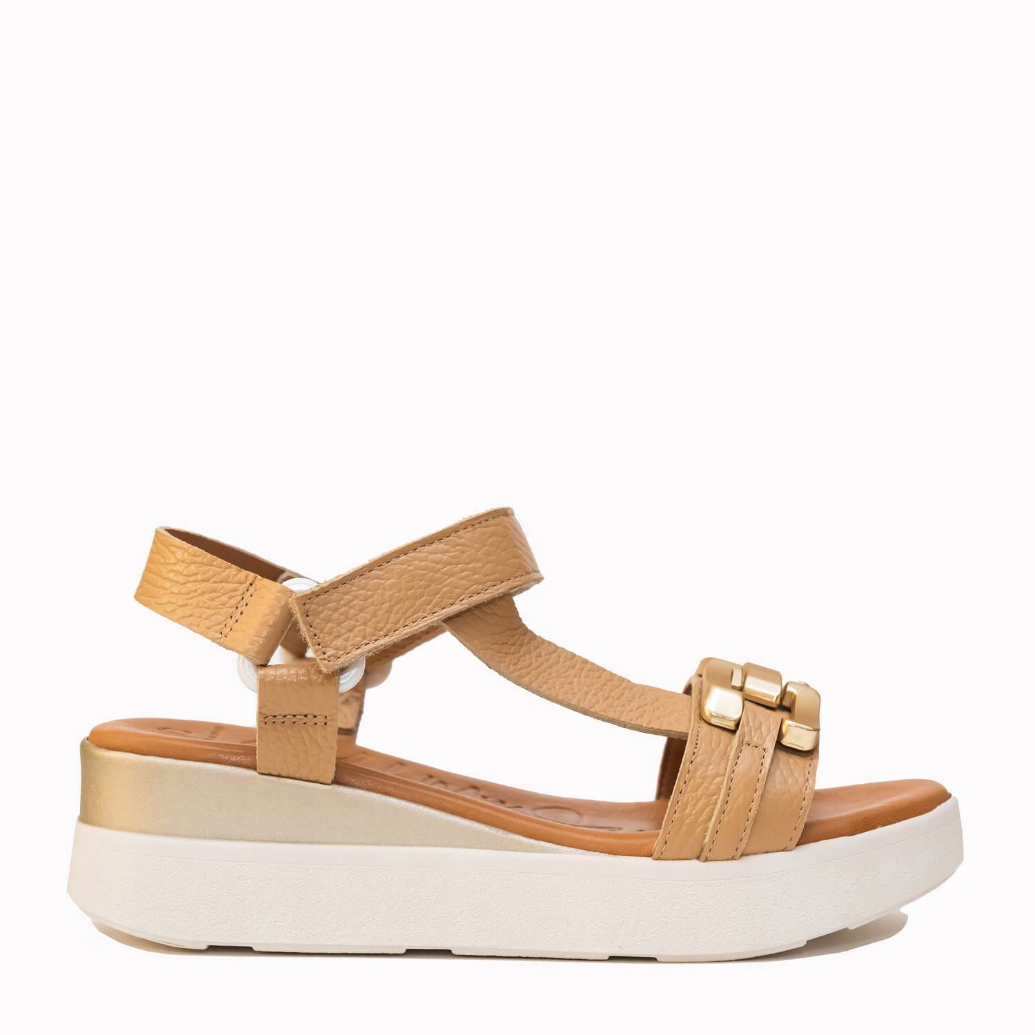 Dámské sandály Oh! My Sandals 5420 Doya Camel 40, béžová