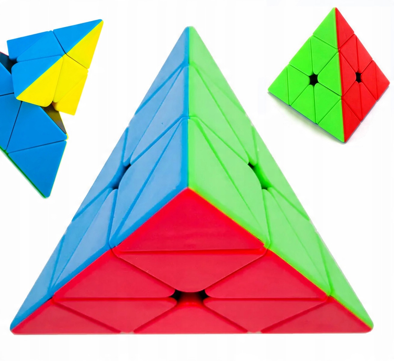 

Kostka Pyraminx Piramida Szbka 3X3X3 Podstawka