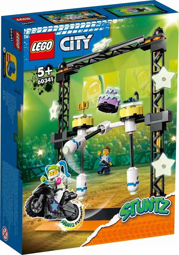 Lego City 60341 Wyzwanie Kaskaderskie Przewracanie