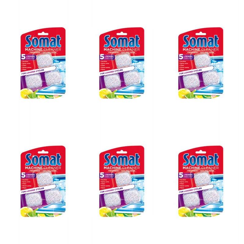 Somat MachCl.pouch,3WL,60g X6