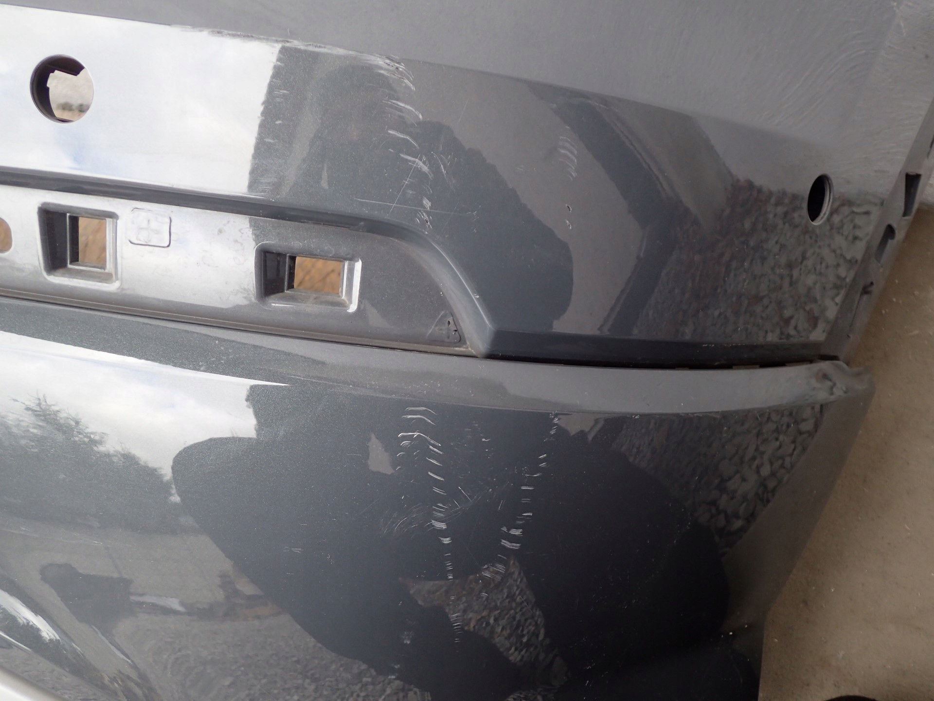 bumper rear part rear AUDI Q2 81A 2016