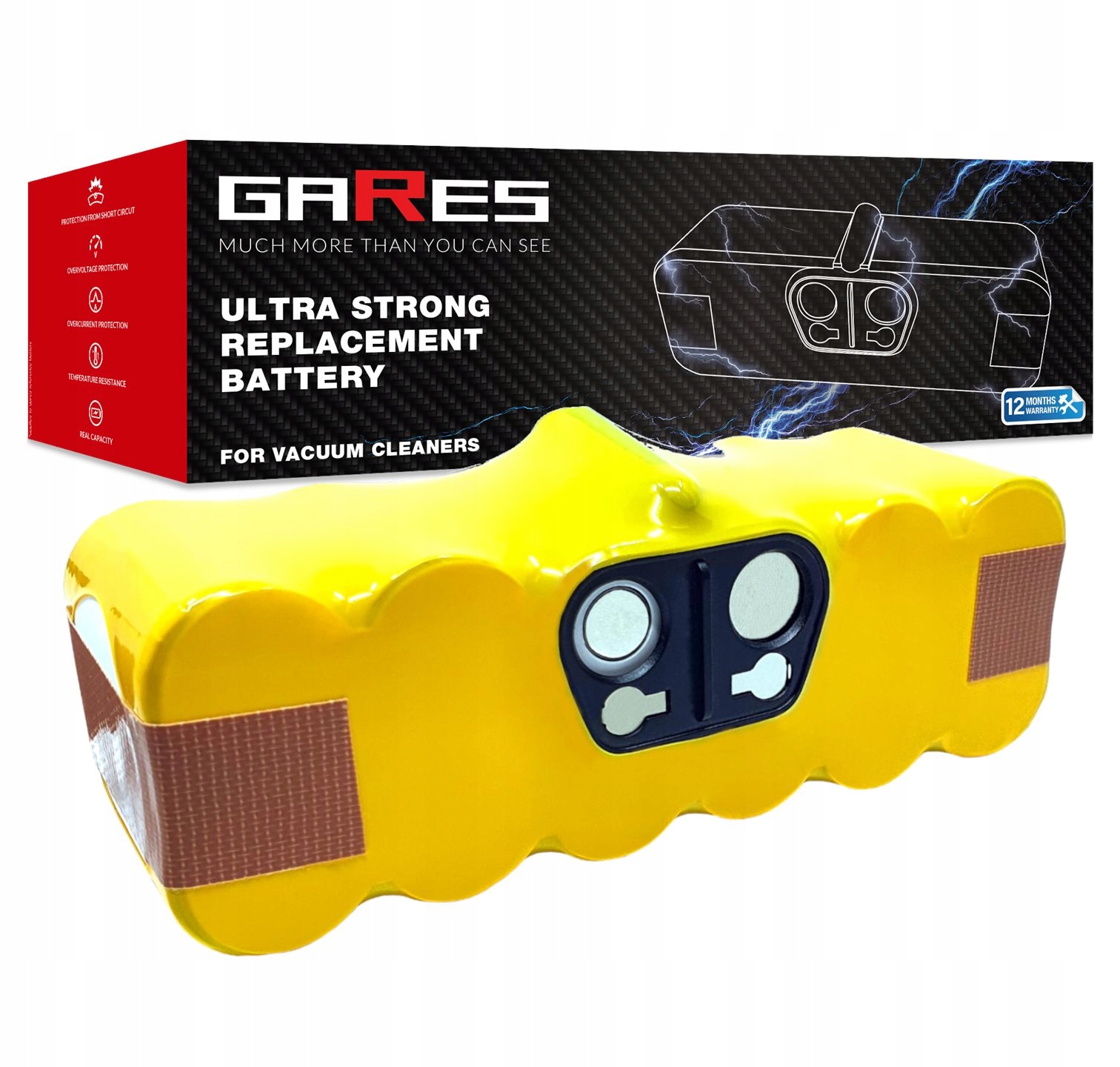 Baterie Akumulátor pro iRobot Roomba 800 561 700 521 14,4V 3,5Ah