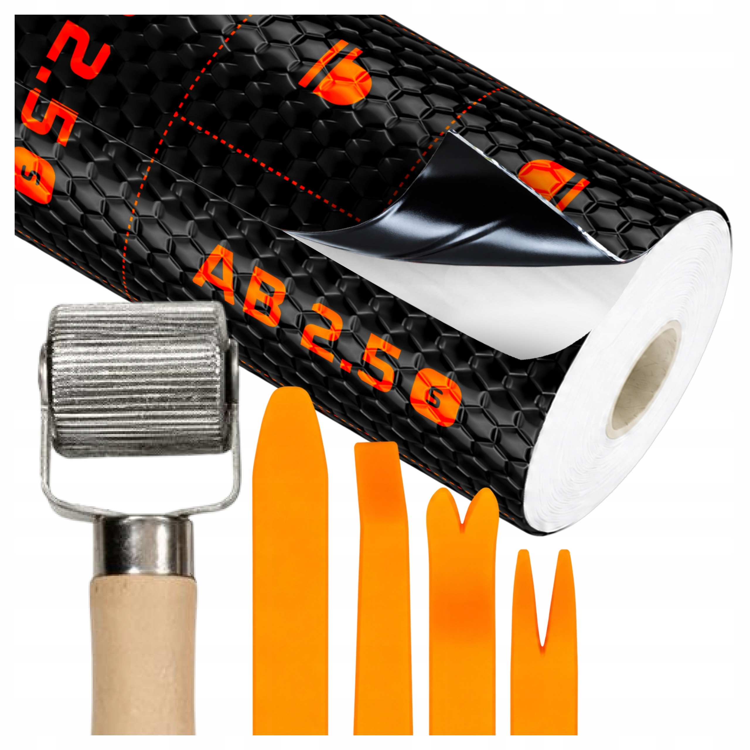 Tlumící podložka Bitmat butylová AB-25 Premium light 3,5 m2 váleček stahováky