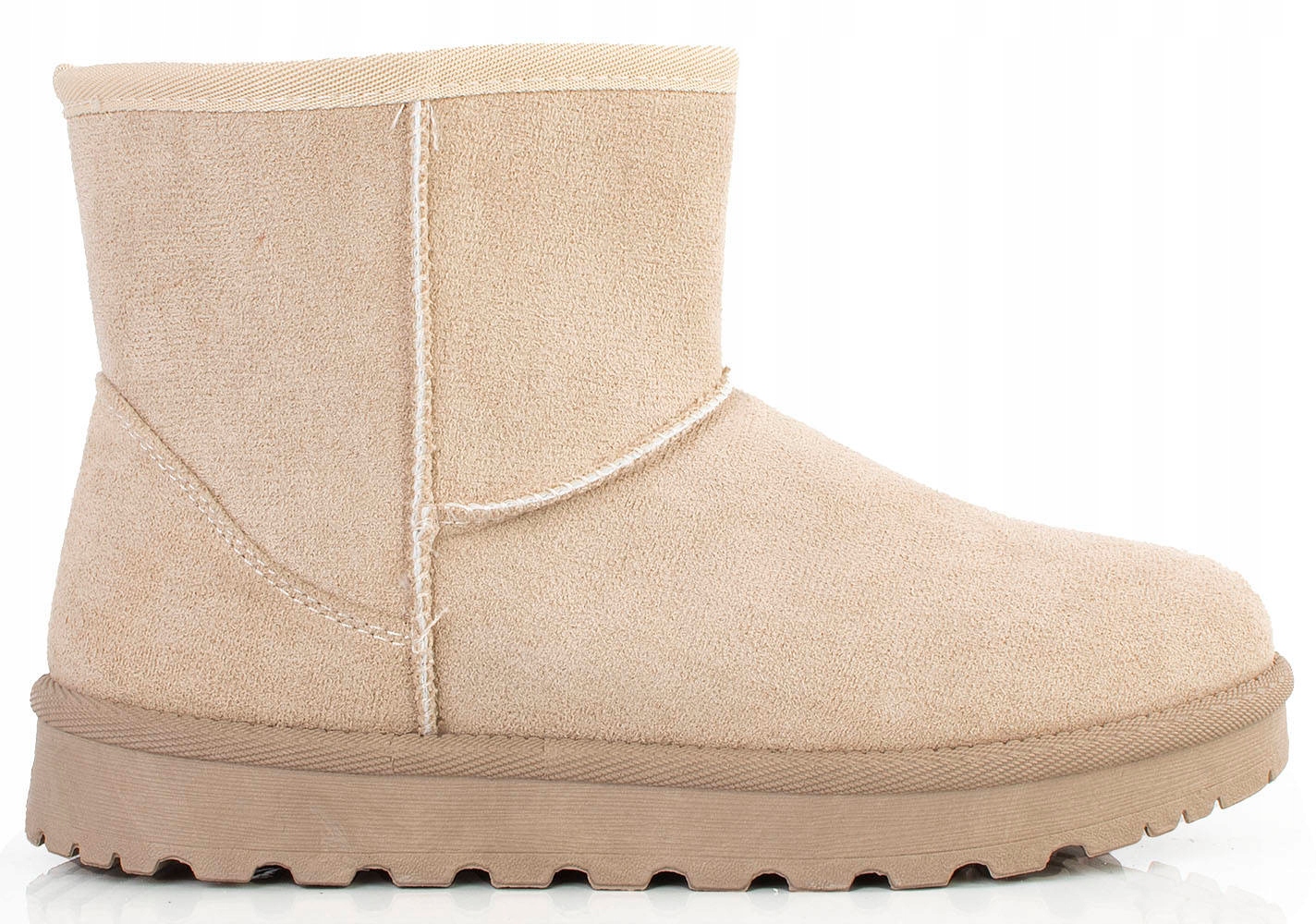 7057 BEŻOWE OCIEPLANE BOTKI ŚNIEGOWCE 37