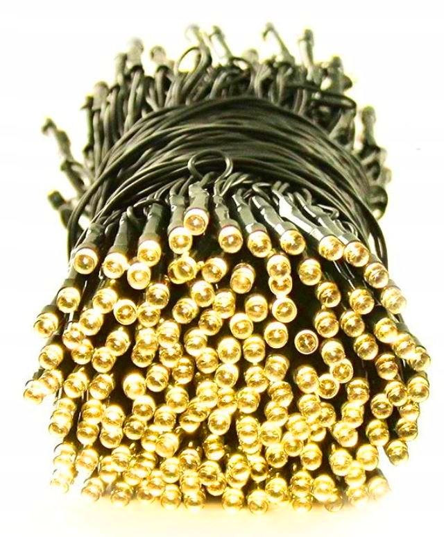 

lampki Choinkowe Led 500 Biały Ciepły 32m łaczenie