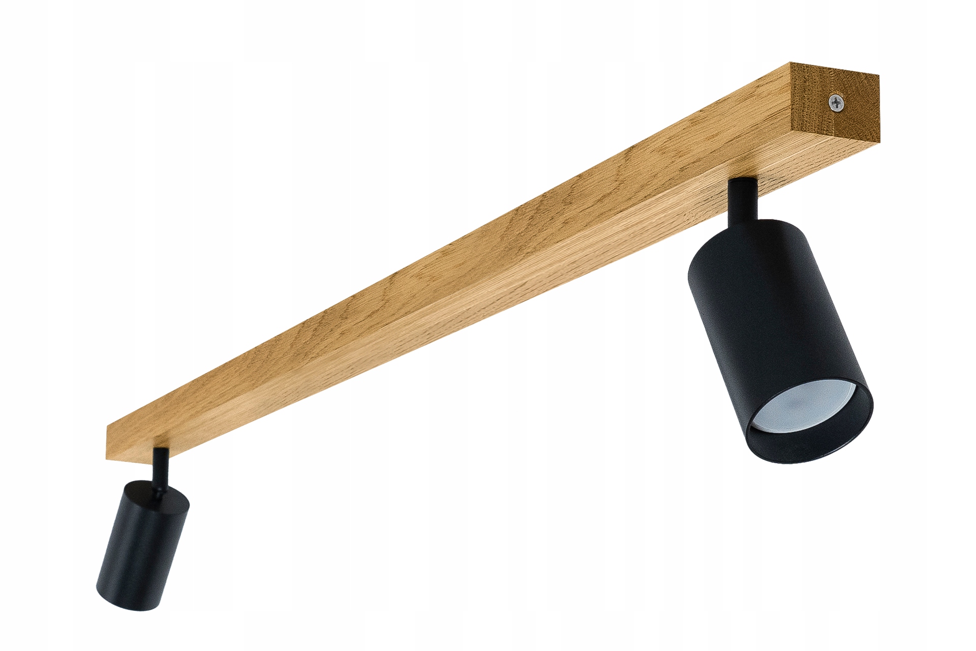 Stropné Svietidlo Led stropná lampa Dubová Modern 90x16 cm GU10 Pohyblivá na omietku