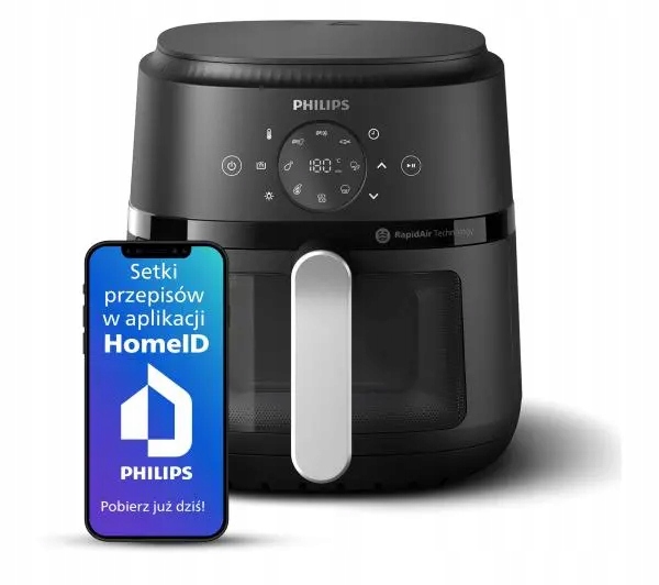 Frytkownica beztłuszczowa Philips Ovi NA221/00 1500W 4,2l Grillowanie