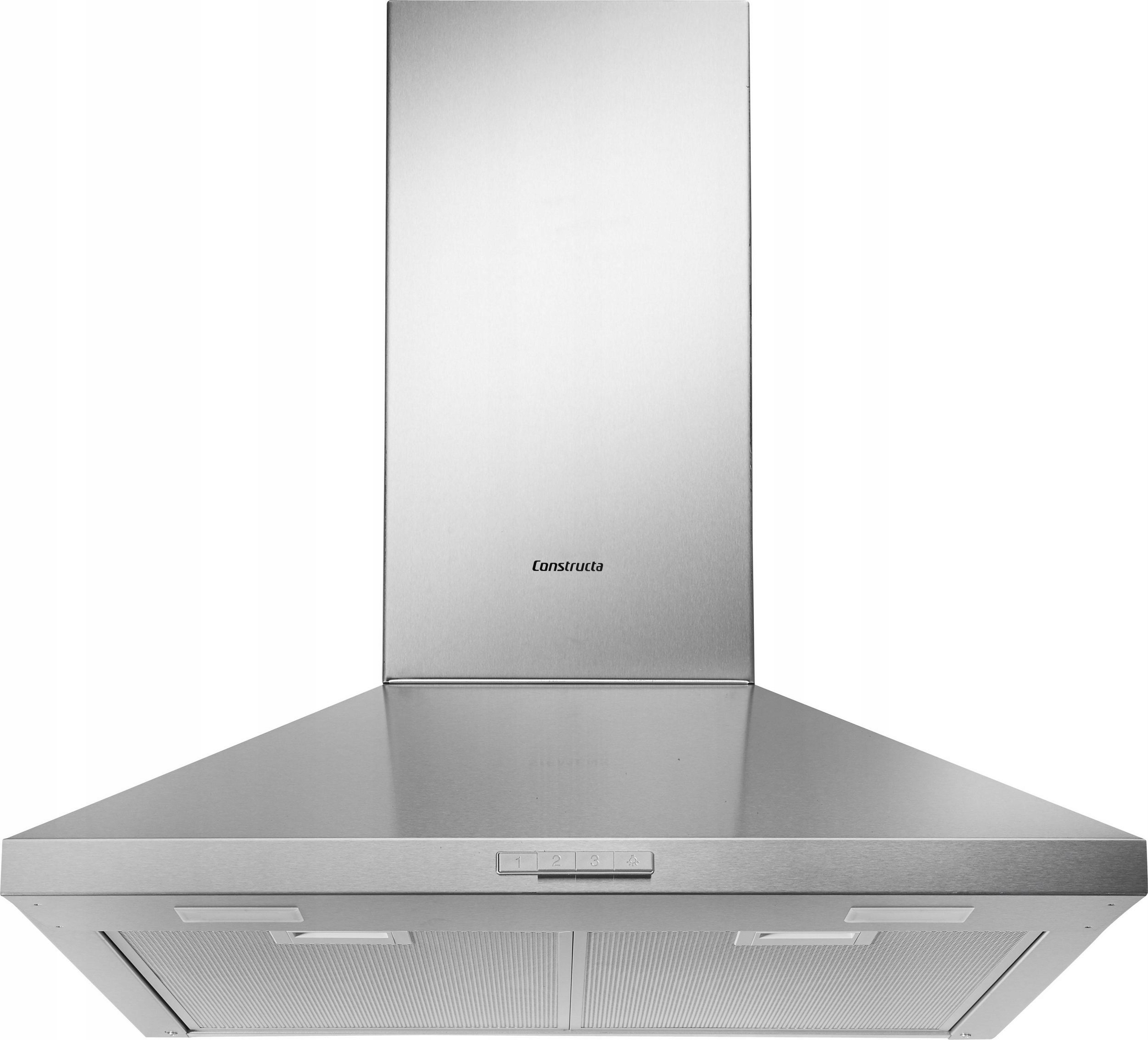 Nowy Okap Ścienny Constructa CD616650 Srebrny