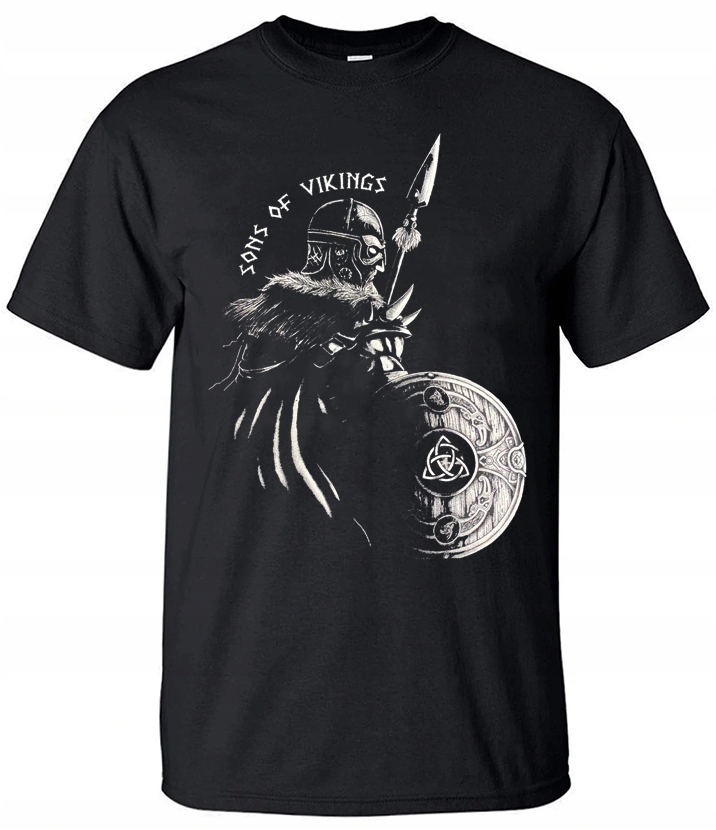 

męska koszulka Vikings Wiking Valhalla T-Shirt M