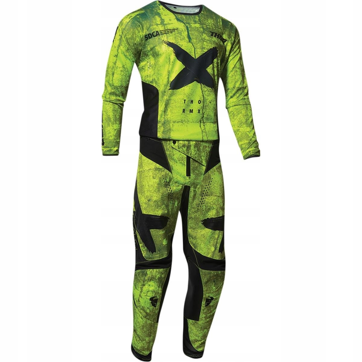 Spodnie THOR PULSE HZRD ACID 32 fluo ktm husqvarna