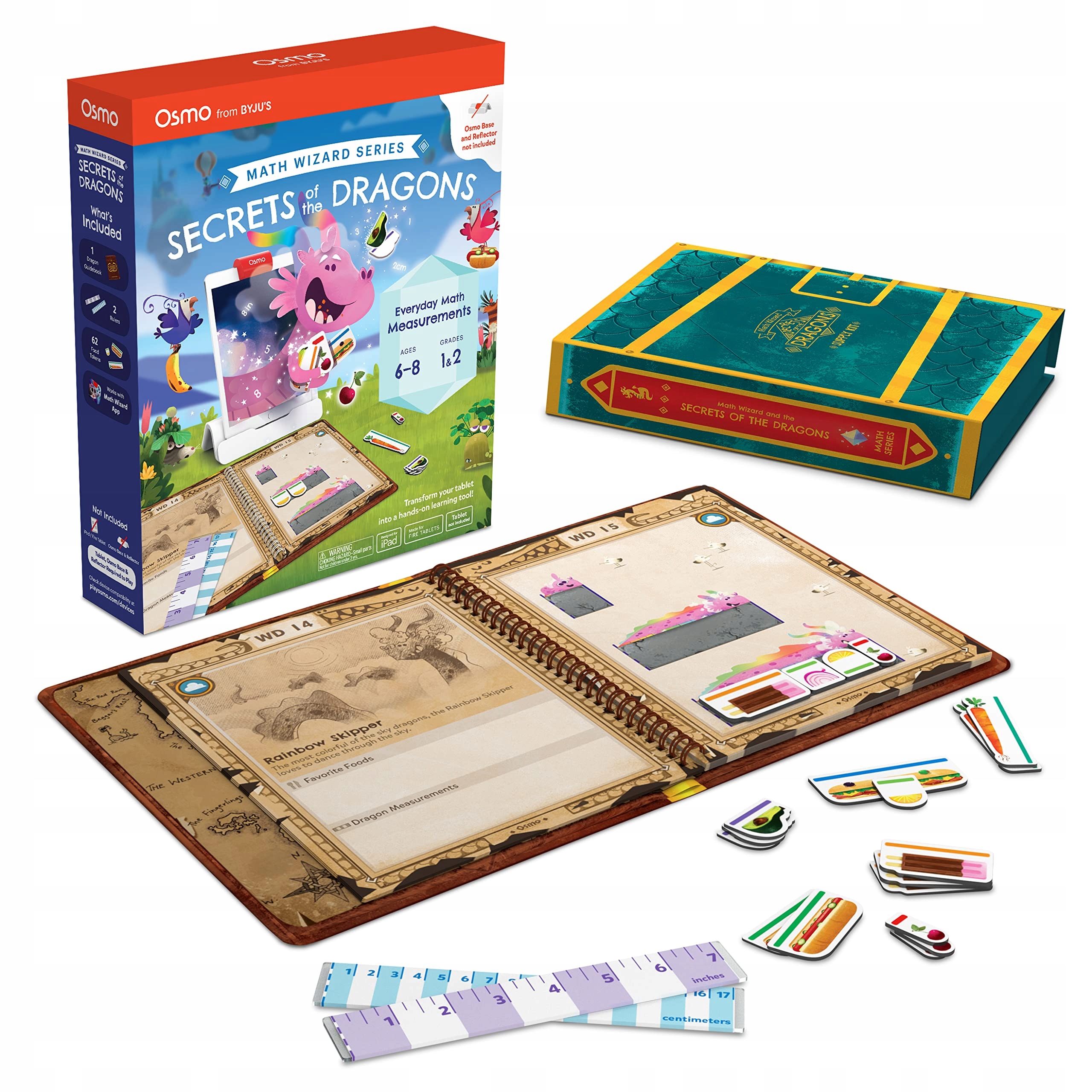 Gra planszowa Osmo Math Wizard Secrets of The Dragons 6-8 lat 902-00024