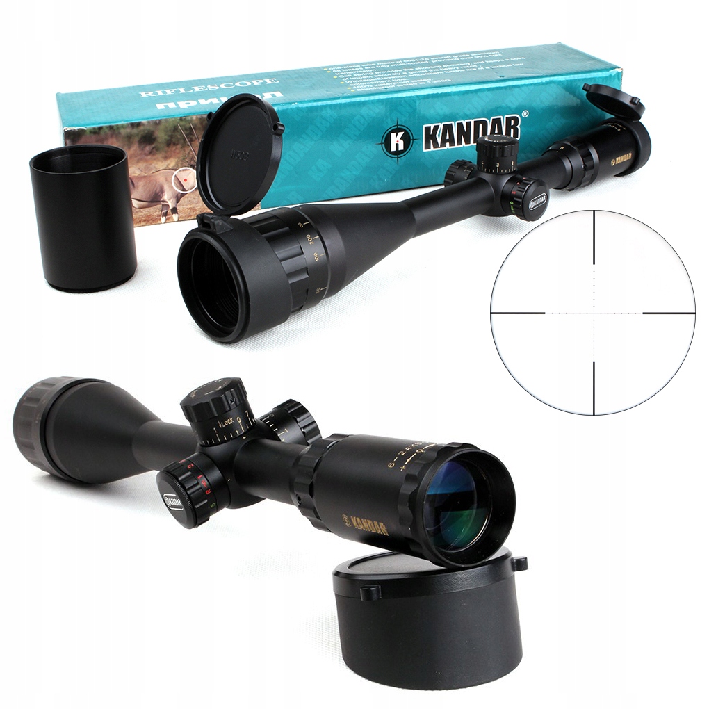 Luneta Celownicza Celownik Kandar Kb 6-24x50 Aome MilDot