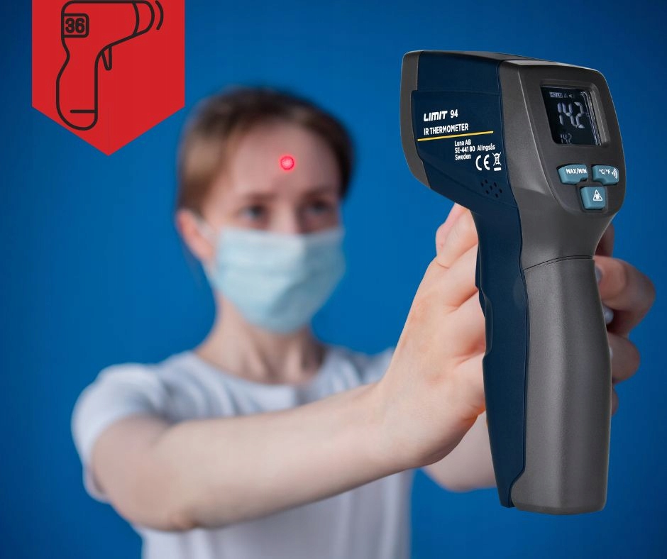 Termometr na podczerwień od -50st do +380st LIM 94 Kod producenta 272840109