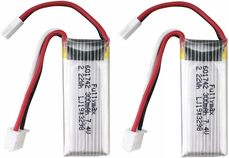 

2szt akumulatorów 7.4V 300mAh WLToys F959 F959S Rc