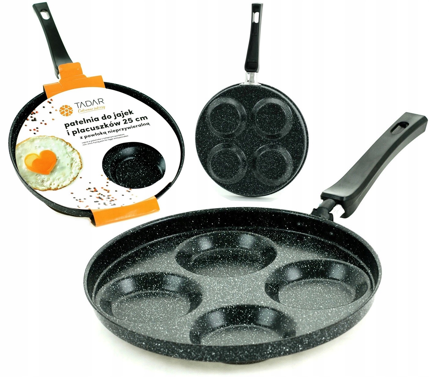 

Patelnia 25cm do Jajek Placków Racuchów Pancakes