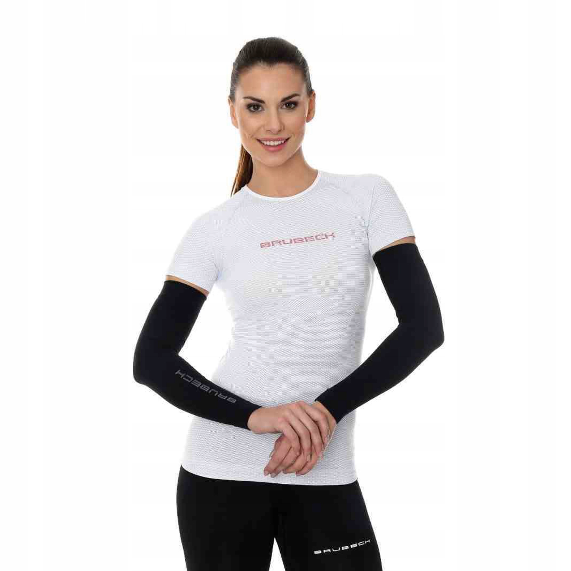 RĘKAWKI ROWEROWE BRUBECK kolarskie NA ROWER termoaktywne OCIEPLACZE Model 3D Bike PRO