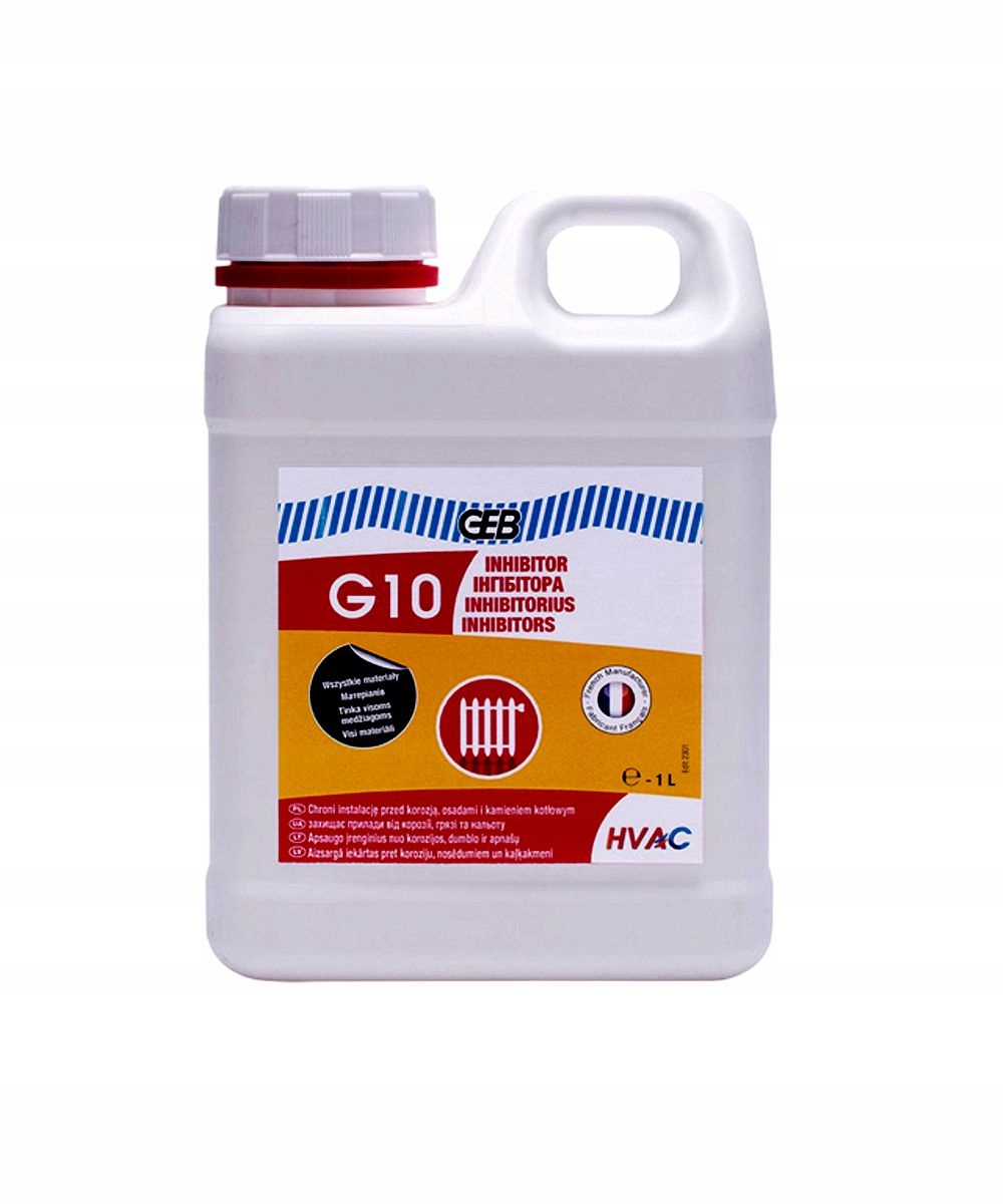 G10 – ochrana zařízení, inhibitor koroze. 1 litr. Geb