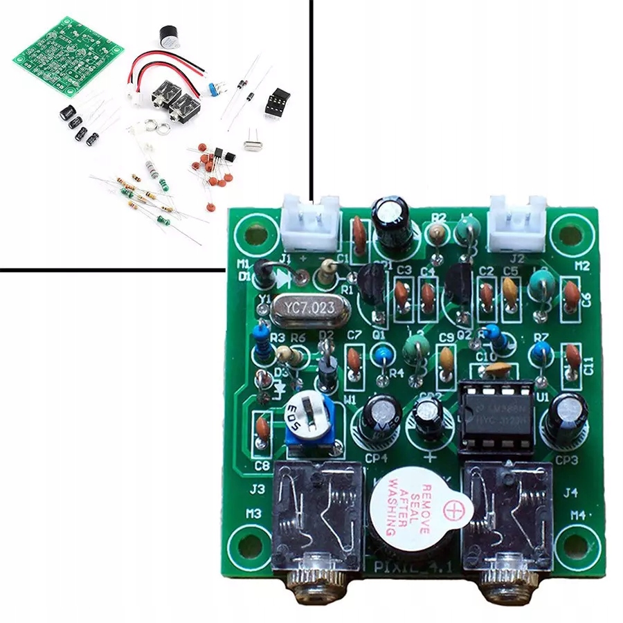 Transceiver Pixie Qrp 7MHz Cw 1,2W Diy Kit