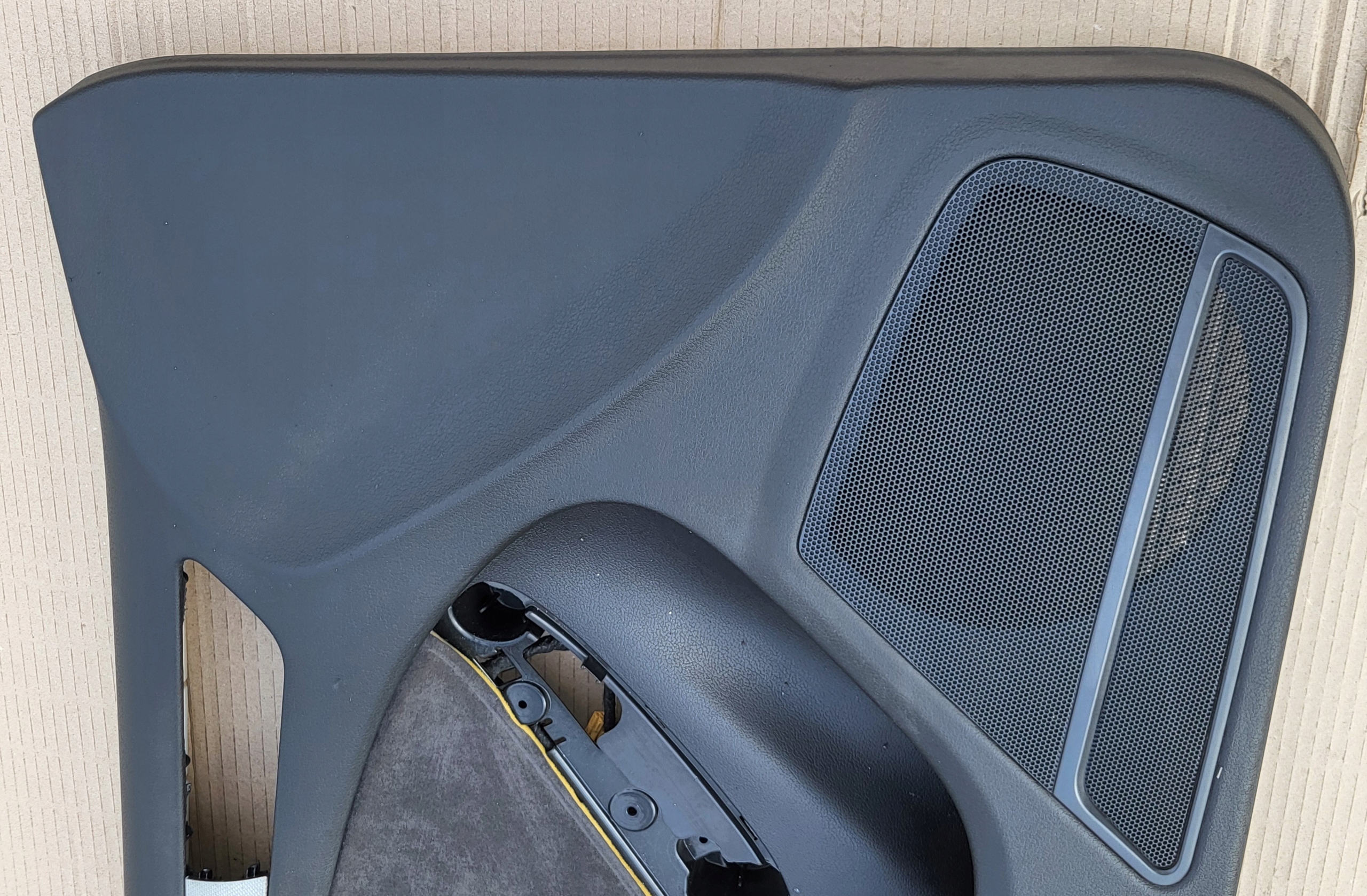 side upholstery door left front AUDI A5 8TA SPORTBACK black ALCANTARA OE