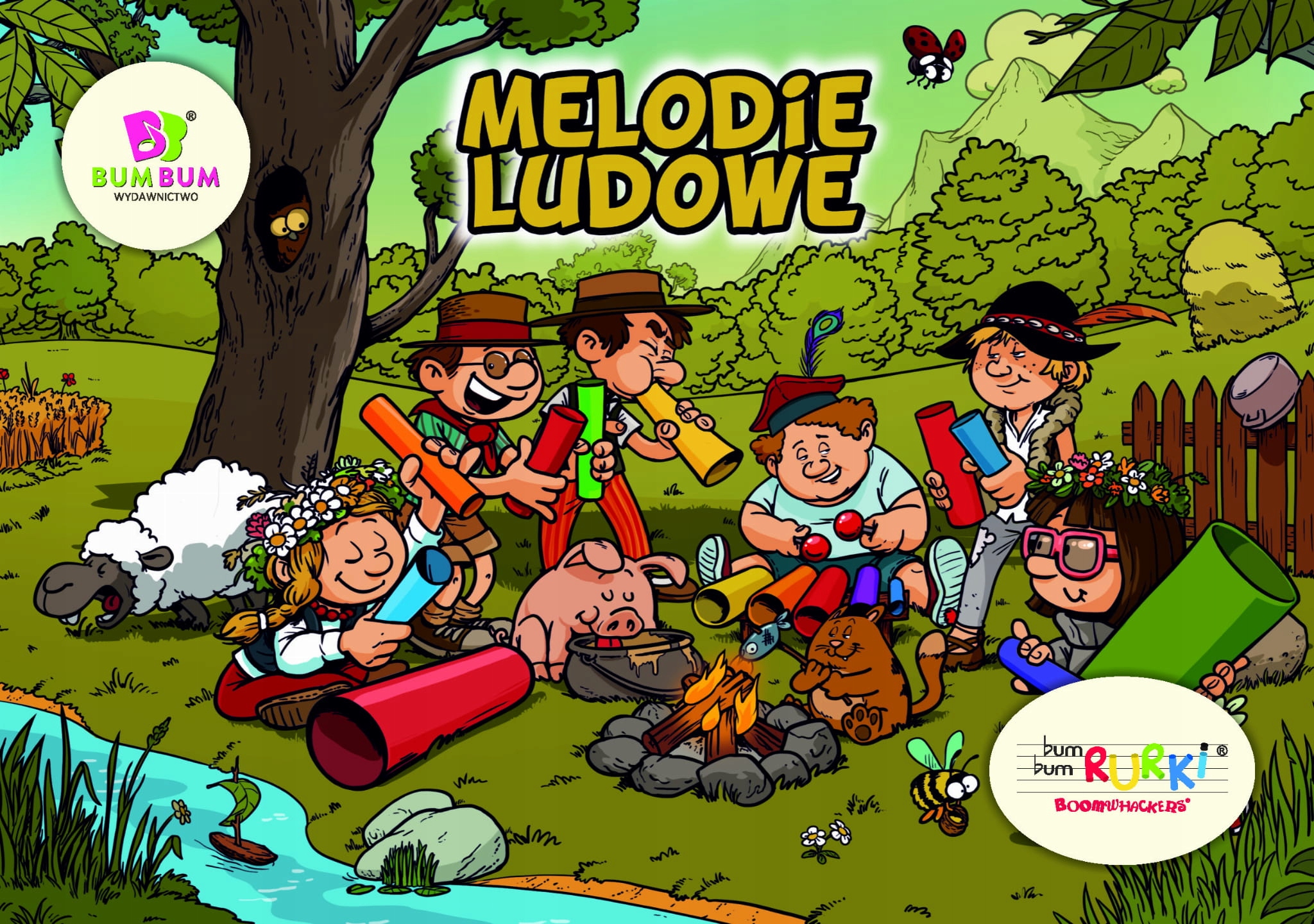 Śpiewnik "Melodie Ludowe" na Bum Bum Rurki