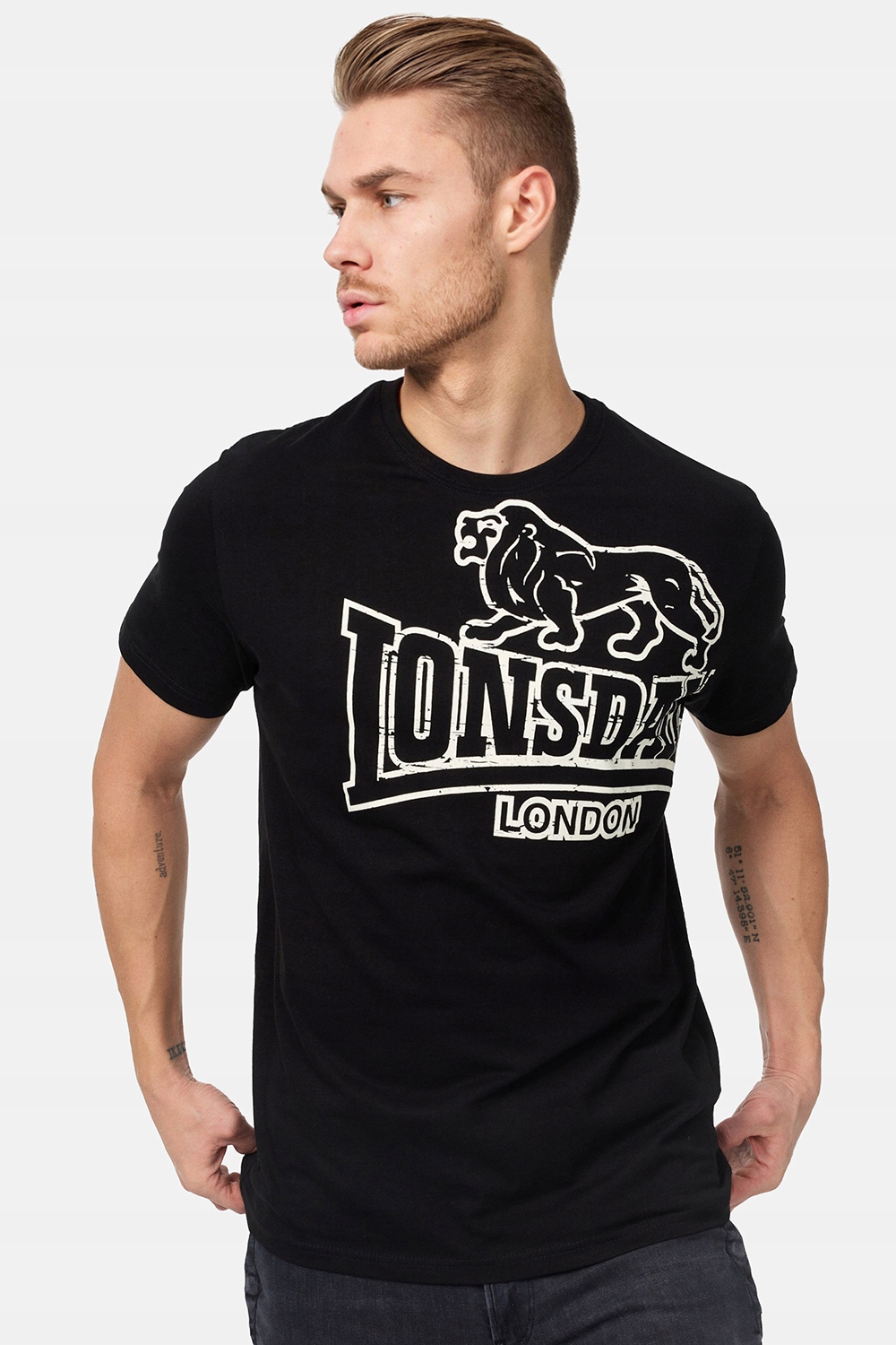 Koszulka T-shirt Męski Regular Fit LANGSETT M