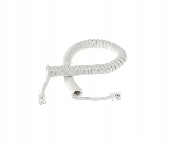 Przyłącze spiralne telefoniczne do słuchawki 2m
