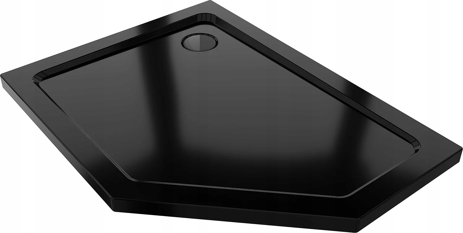 Mexen Flat brodzik pięciokątny slim lewy 100 x 90 cm 41P709010L-B