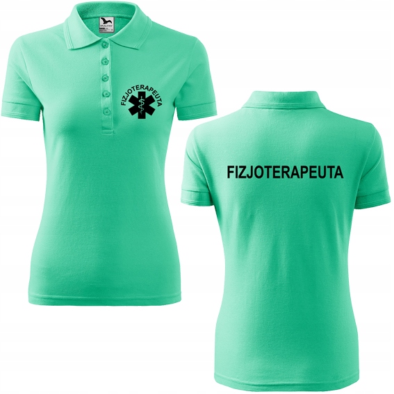 

Damska Koszulka polo Fizjoterapeuta rozm. S 95