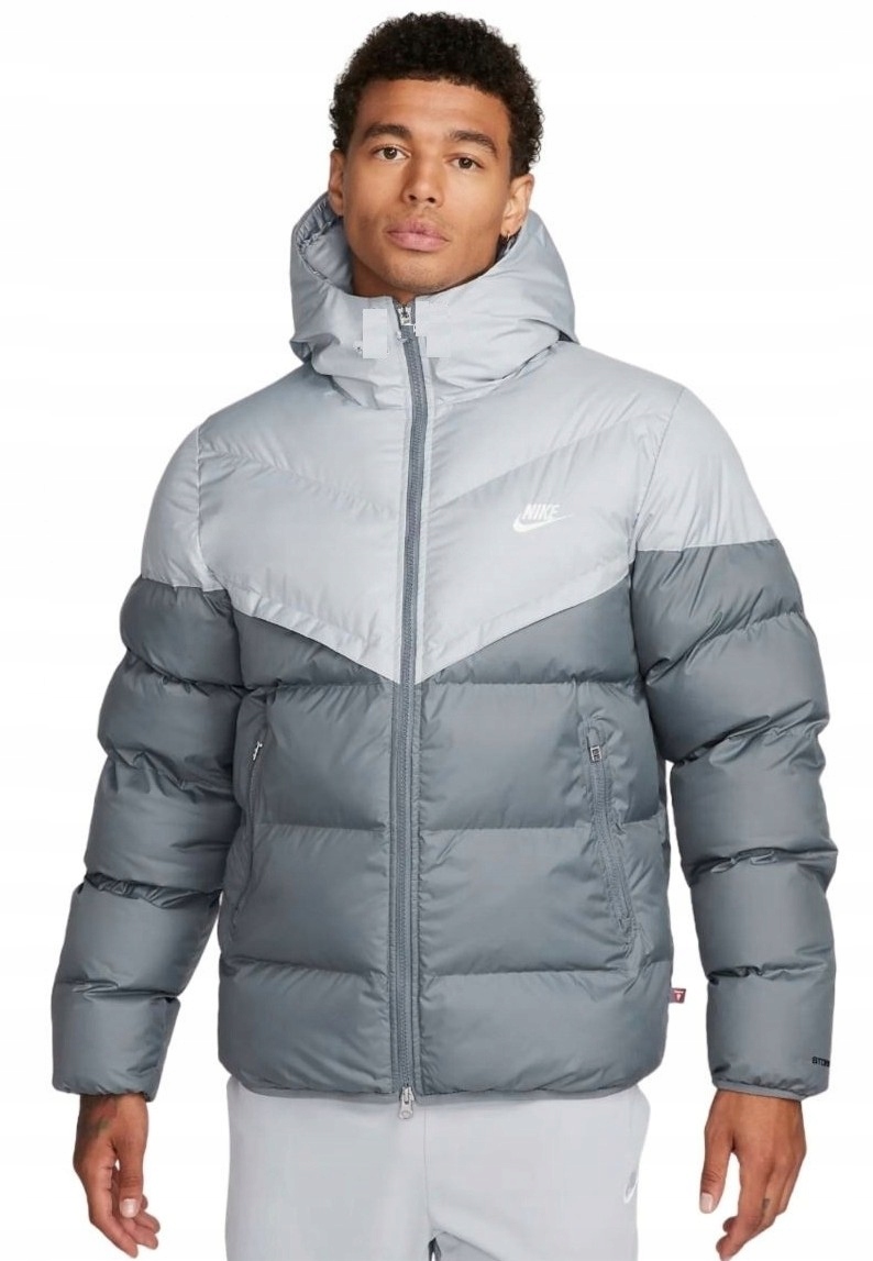 Nike Pánská zimní bunda Storm-fit Primaloft péřová Teplá s Membránou