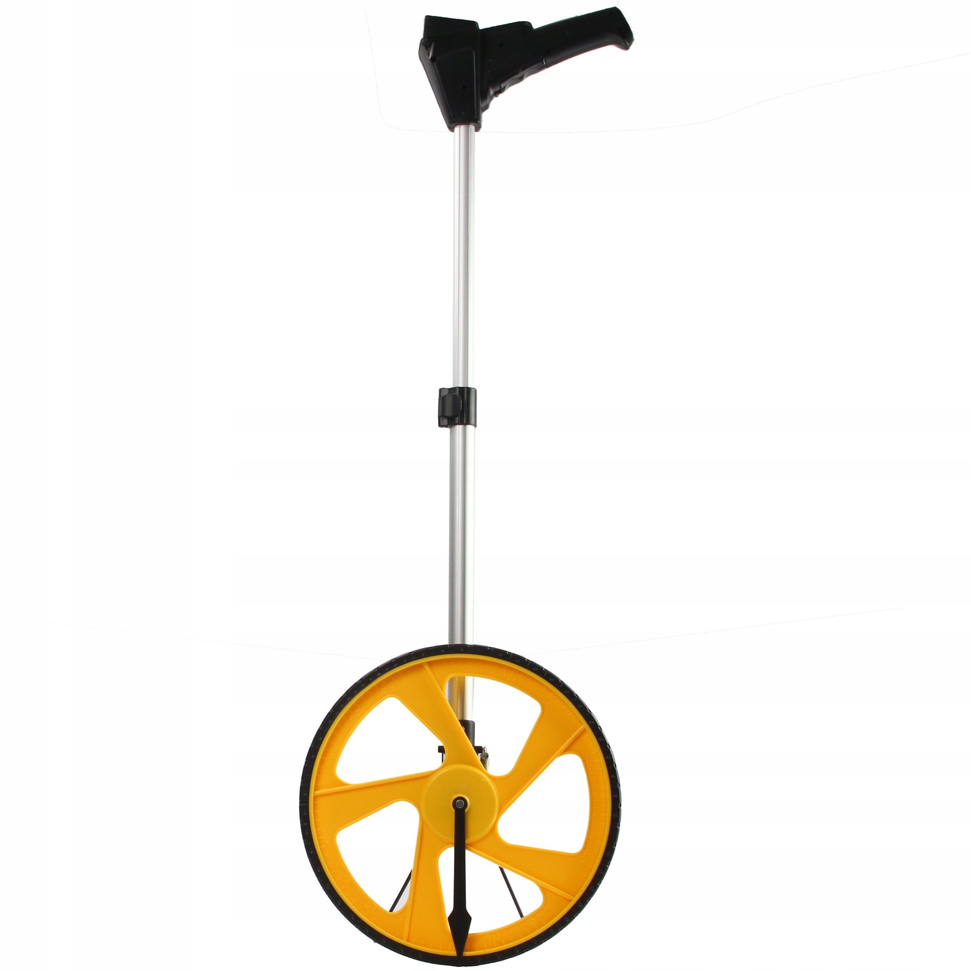 MAR-POL DUŻE KOŁO POMIAROWE DALMIERZ Z WYŚWIETLACZEM LCD NÓŻKA M04030 Dokładność 0.5 cm/m