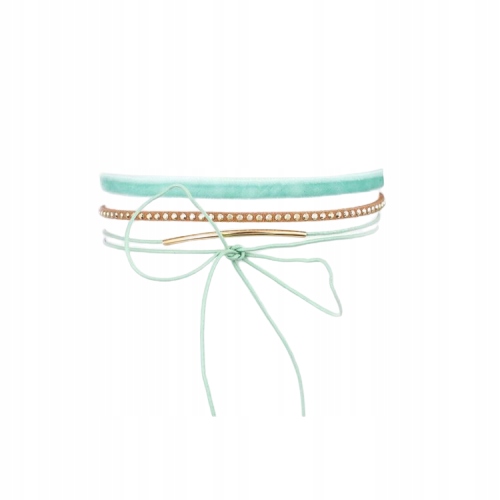 

Naszyjnik Choker Pastel Niebieski Naszyjniki Modne