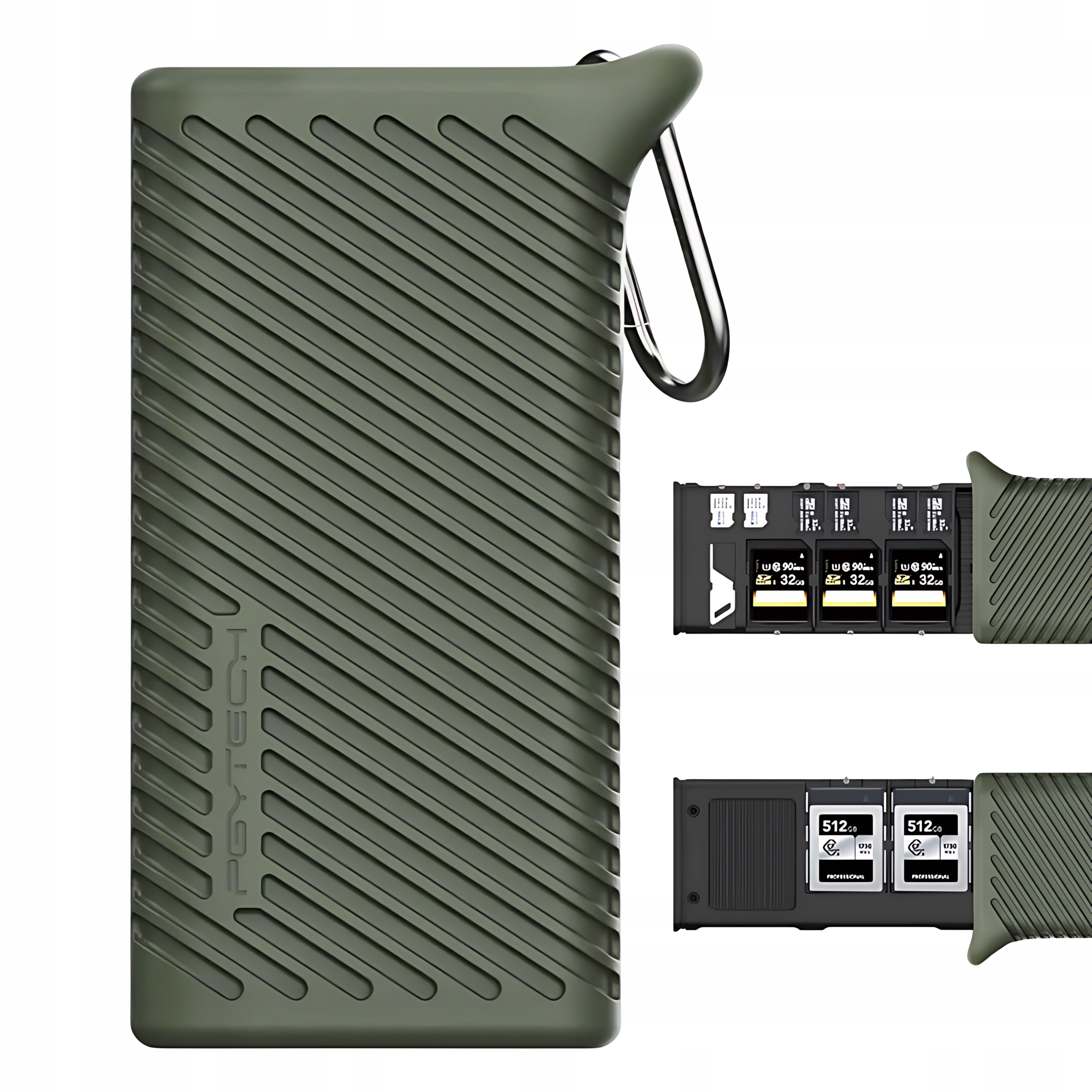 Pgytech CreateMate Czytnik Kart Pamięci Cde-a Cfa MicroSD Usb CompactFlash